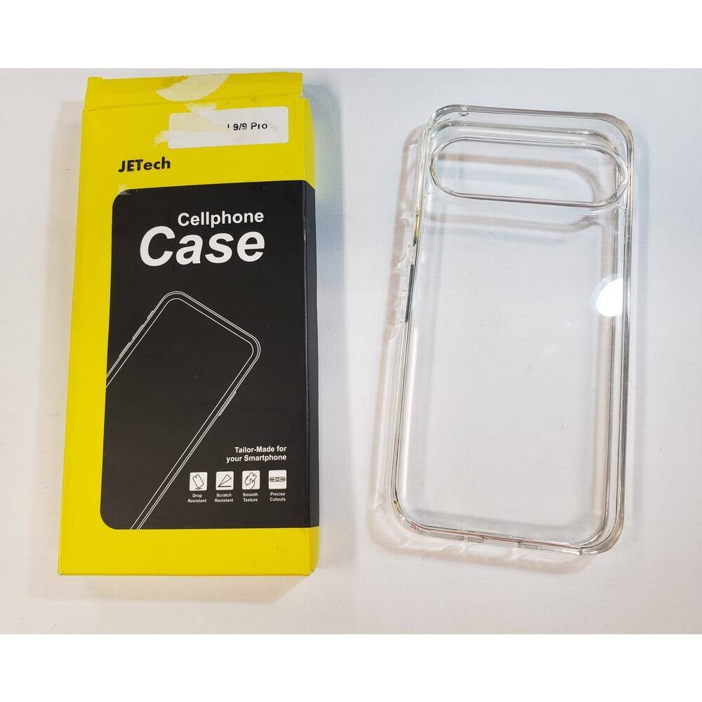 Case for Google Pixel 9/9 Pro.  Non-Yellowing Bumper Cover JETech